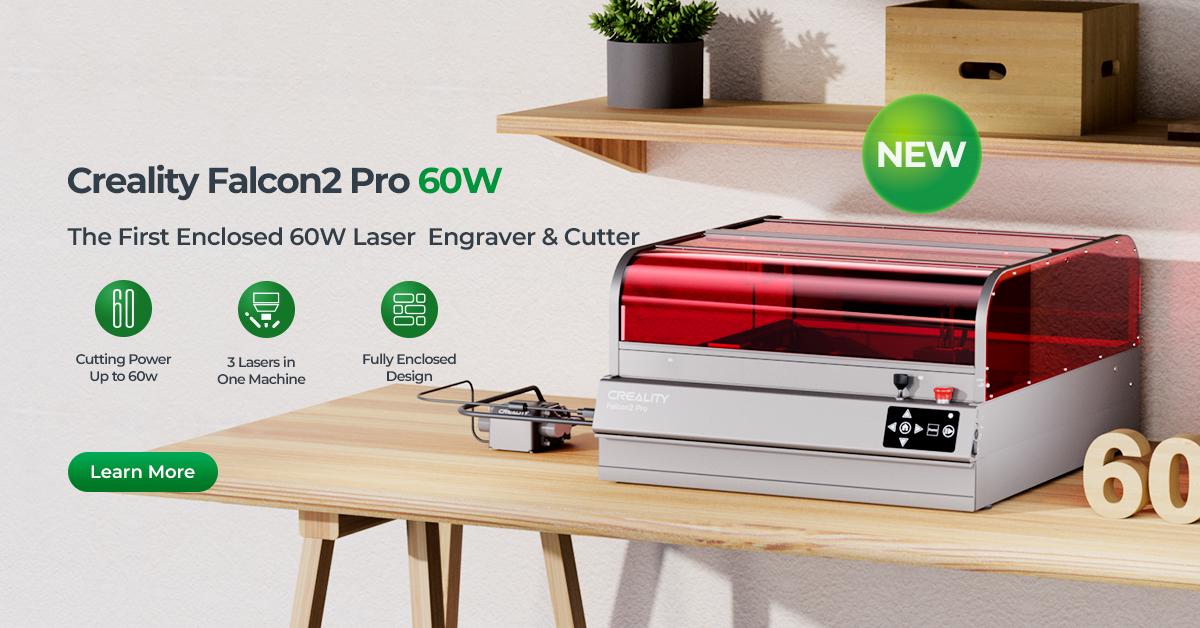 Creality Falcon2 Pro 60W: The Ultimate Laser Engraver for Pros