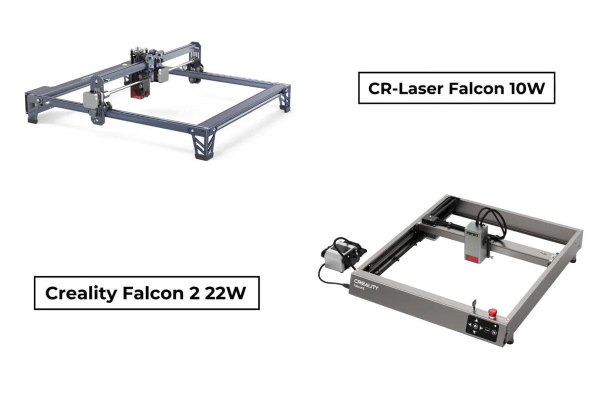 Creality Falcon 2 vs Falcon CR Laser Engravers: Detailed Comparison