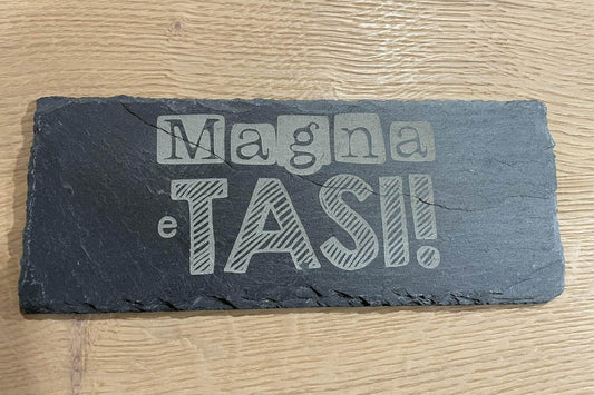 Laser Engraving a Slate