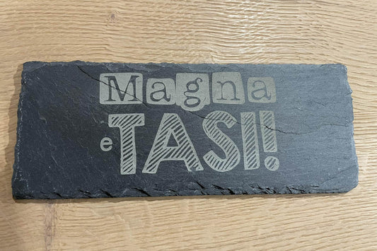 Laser Engraving a Slate