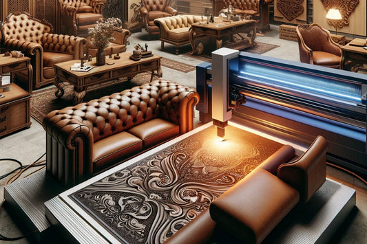 Laser Engraving and Cutting Leather