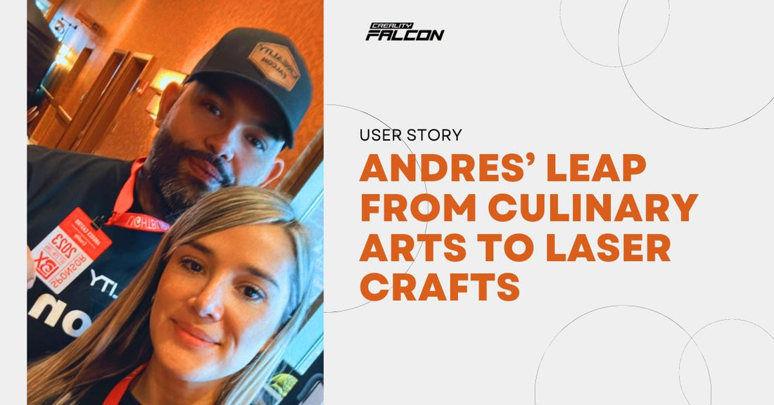 Cutting a New Path: Andres’ Leap from Culinary Arts to Laser Crafts