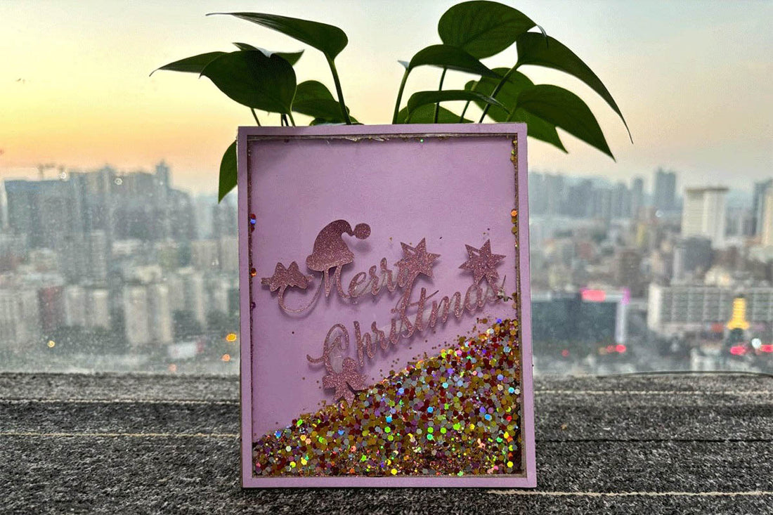 Crafting Festive Cheer: Creating Christmas Cards with the Crealityfalcon 22W Laser Engraver