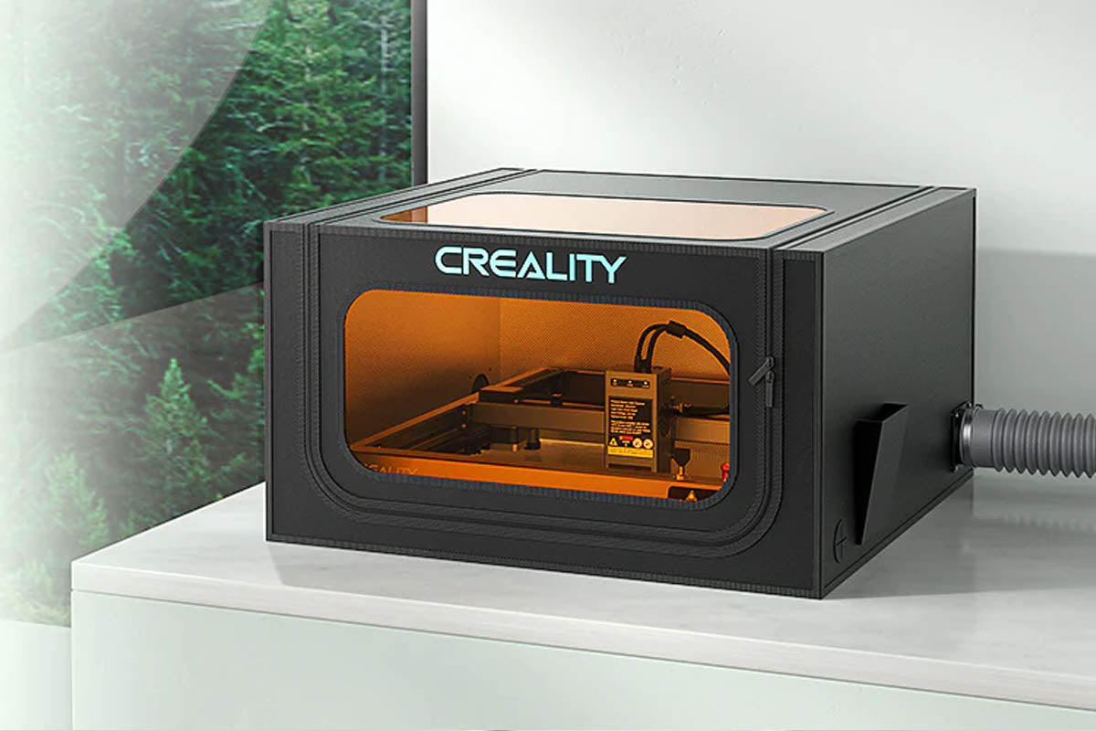 crealityfalcon laser engraver enclosure