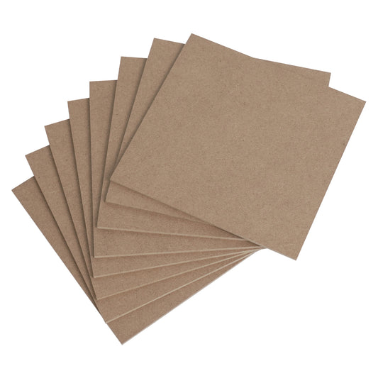 6'' MDF Wood Boards Sheets - 20 Pack 1600