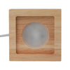 4Pcs Led Wood Display Stand for 3D Crystal