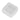 A small, transparent plastic container with a square shape and a snap-on lid, part of the CrealityFalcon Falcon2 Replace Protective Lens series. The container has four circular depressions inside and is made of polypropylene (PP).