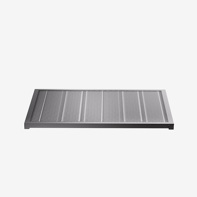 The CrealityFalcon 460*346mm Honeycomb Workbench for Creality Falcon A1 features a rectangular metal mesh panel with a black frame, displayed flat against a white background.
