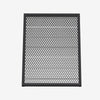 The CrealityFalcon 460*346mm Honeycomb Workbench for the Falcon A1 is a black metal mesh panel with a rectangular frame and a repeating diamond pattern, shown from the front against a plain white background.