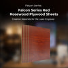 6'' Red Rosewood Plywood Sheets 20 Pack