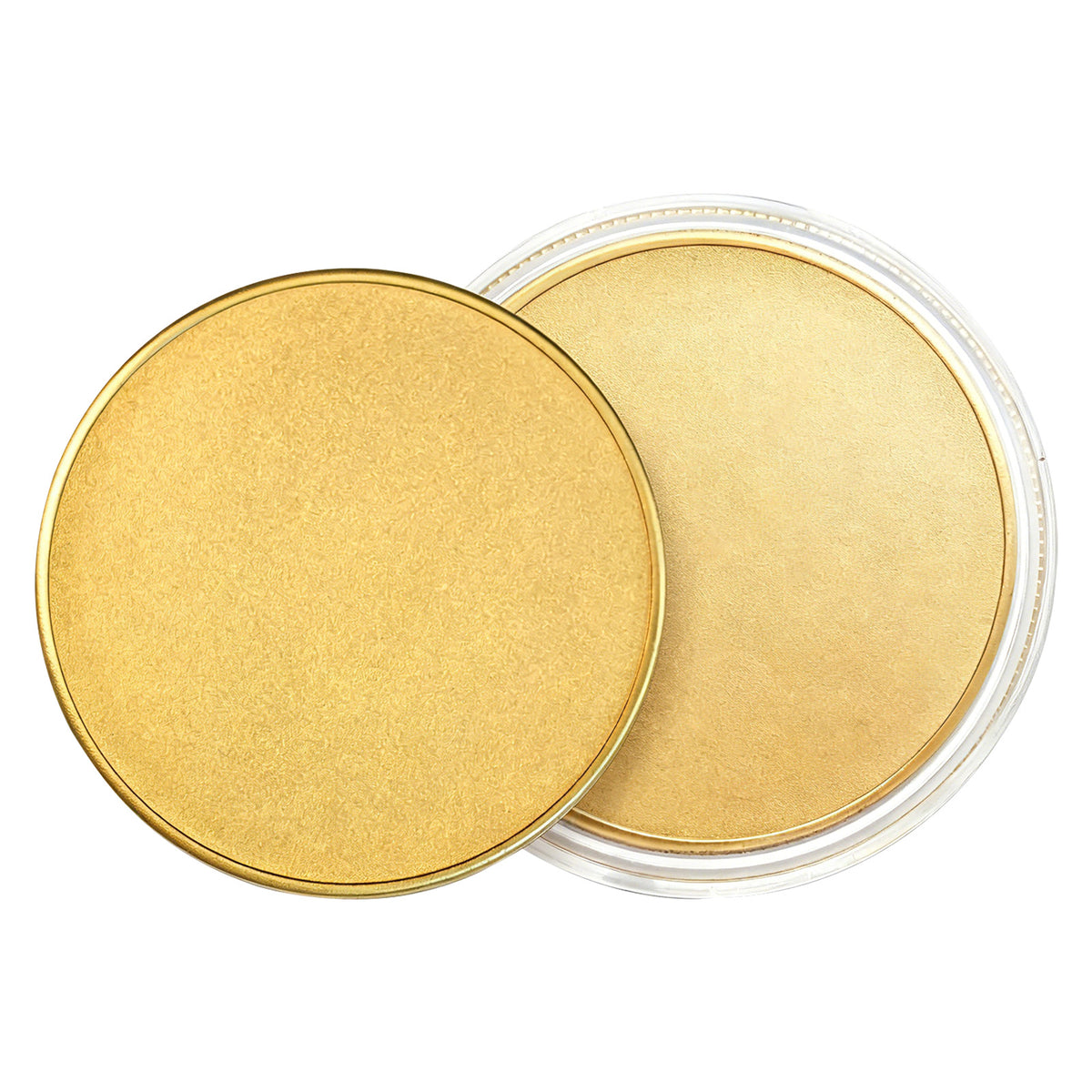 6Pcs Blank Brass Coins for Laser Engravering