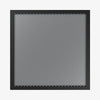 A close-up of the CrealityFalcon 235x235 Honeycomb Workbench, featuring a black frame and metallic honeycomb mesh screen for efficient heat dissipation and protection during 3D printing.