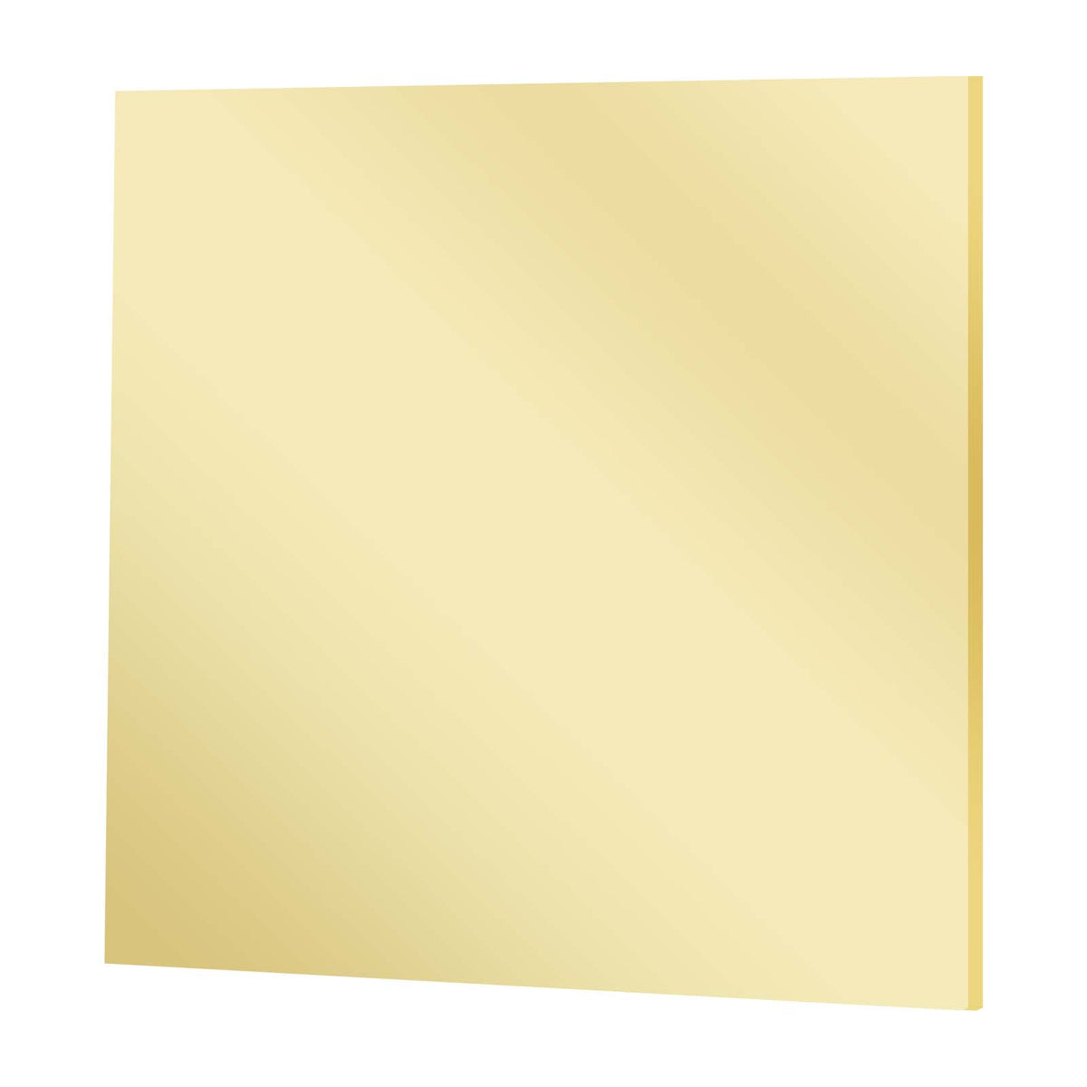 6Pcs Brass Sheet Thick 6" x 6" 14/24 Gauge(2mm/0.5mm)