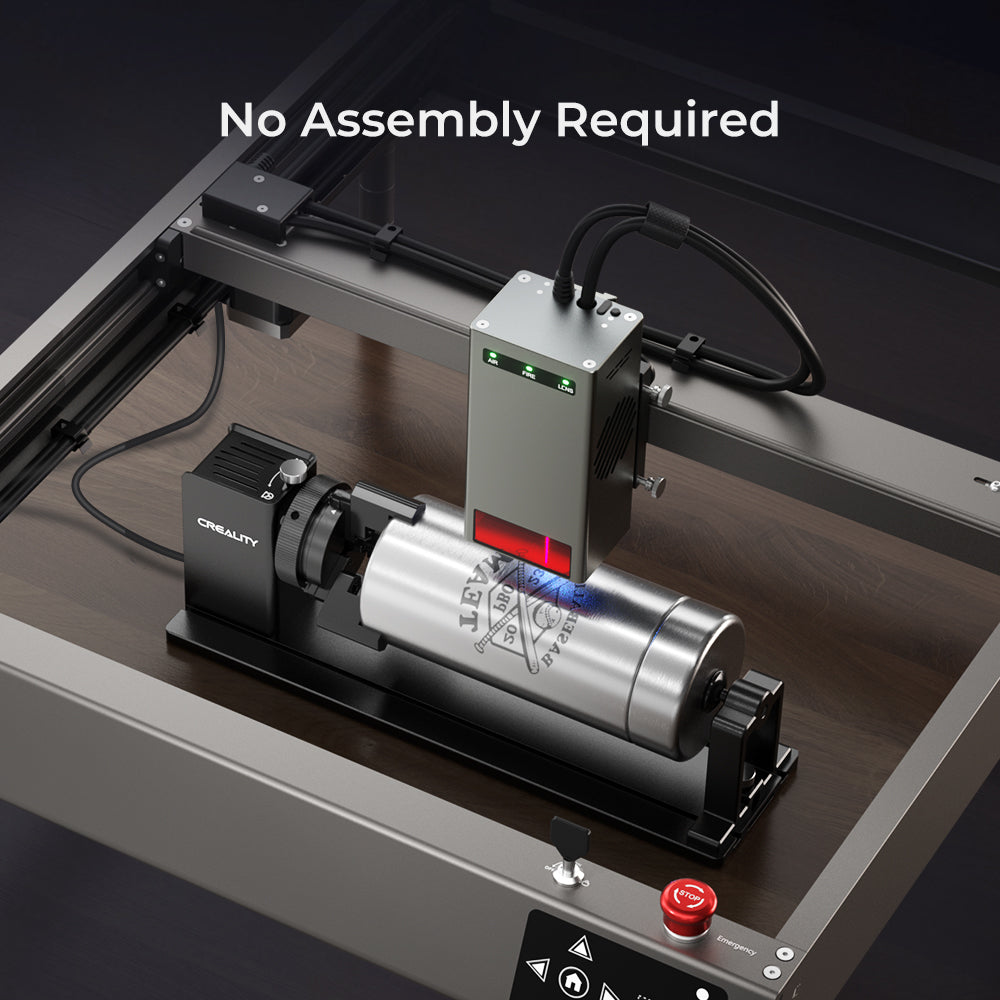 Rotary Kit Pro with Adjustable Risers for Falcon Laser Engraver | Cups ...
