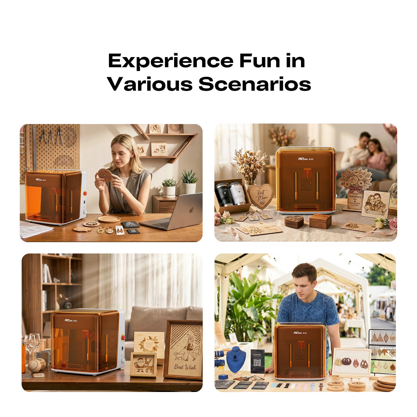 Creality Falcon A1C Laser Engraver | ETA 2026-08-15