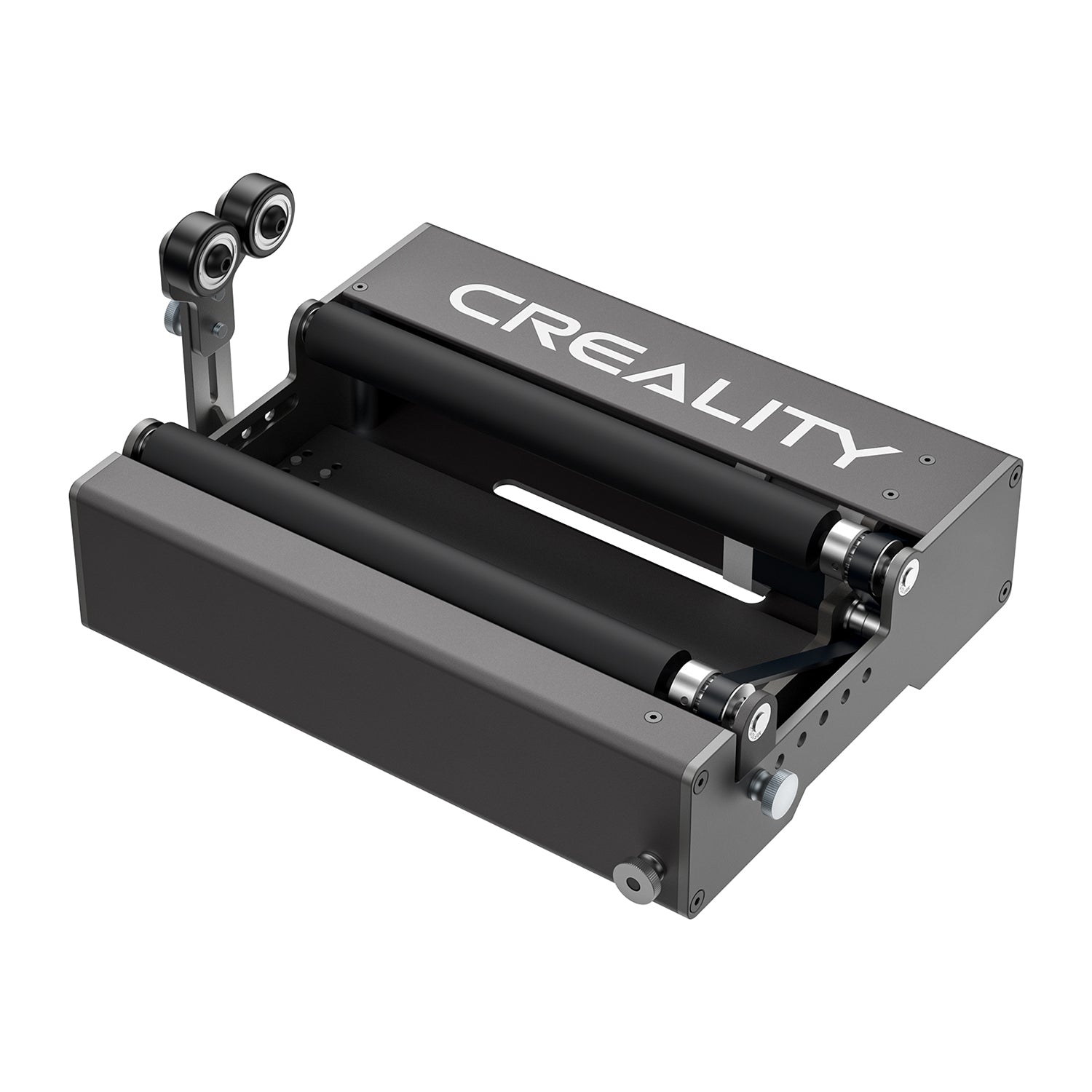 Falcon Rotary Roller with Adjustable Risers for Laser Engraving
