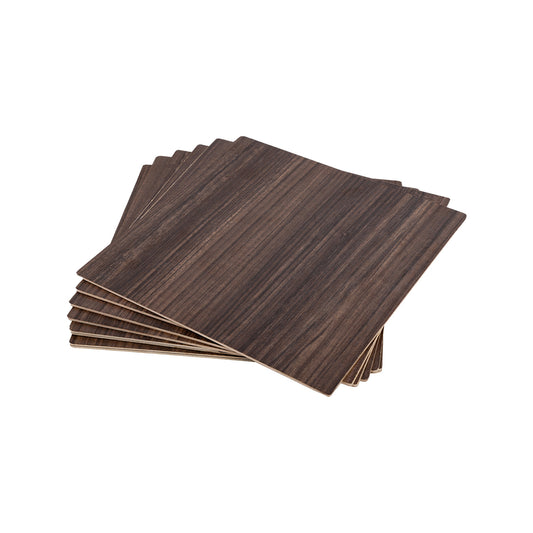 6'' Walnut Plywood Sheets 20 Pack