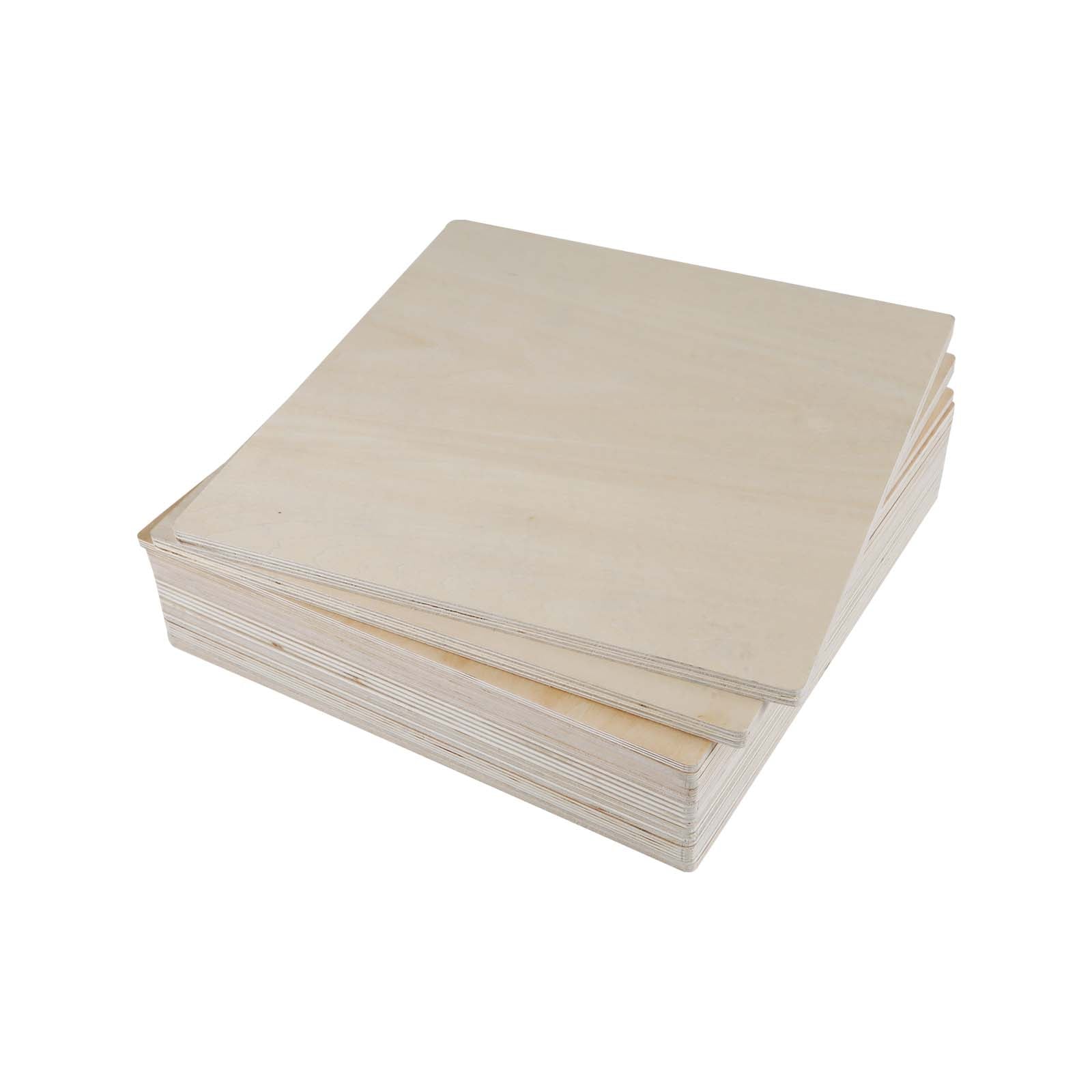 6'' Basswood Plywood Sheets 20 Pack