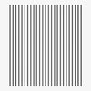 The CrealityFalcon Creality Fence Type Protection Strip features evenly spaced, vertical black lines on a white background that curve slightly inward at the center, creating a subtle optical illusion effect.