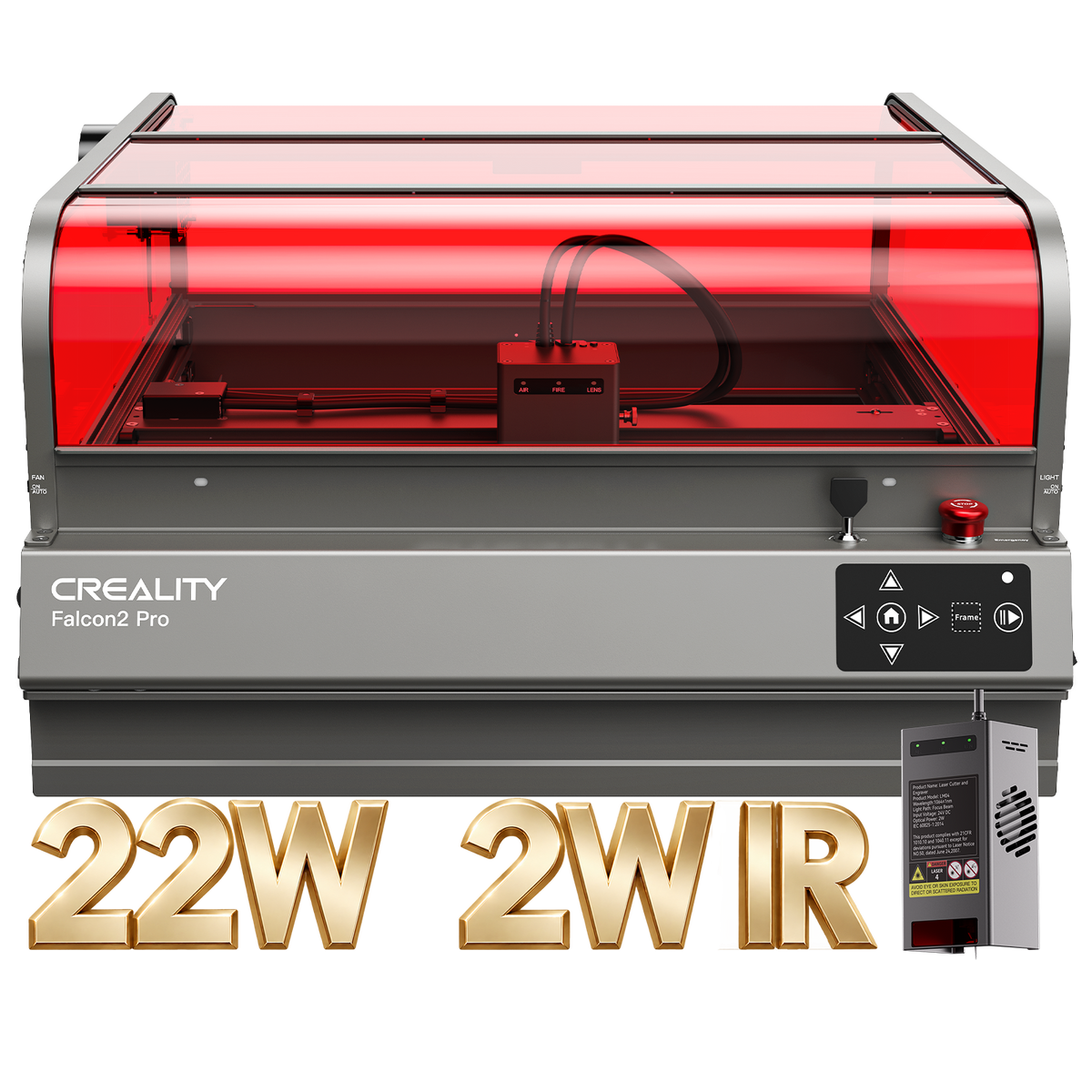 Falcon2 Pro 22W/40W/60W Enclosed Laser Engraver & Cutter