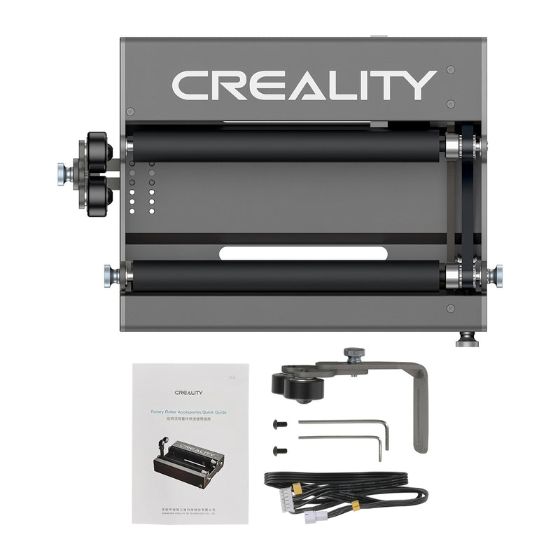 Falcon Rotary Roller with Adjustable Risers for Laser Engraving
