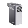 A compact, rectangular metallic device labeled "Creality Falcon 2W Infrared Laser Module," featuring black side ventilation slits and a rear connector port.