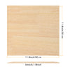 The Creality Falcon Rubberwood Spliced Plywood, measuring 11.8" x 11.8" x 1/8", is eco-friendly and perfect for laser engraving, shown on a white background.