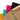 12x12x1/8'' Intelligent Recognition Frosted Colorful Acrylic Sheets - 10pcs
