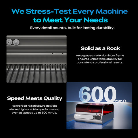 Falcon2 Pro S 22W | Enclosed Diode Laser Engraver & Cutter