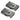 The Creality Falcon Men's Slim Metal Wallets, available in a 2-pack, are designed with sleek modern aesthetics and include RFID blocking technology to protect your information. Each wallet features a money clip and can securely hold a folded dollar bill along with several credit cards.