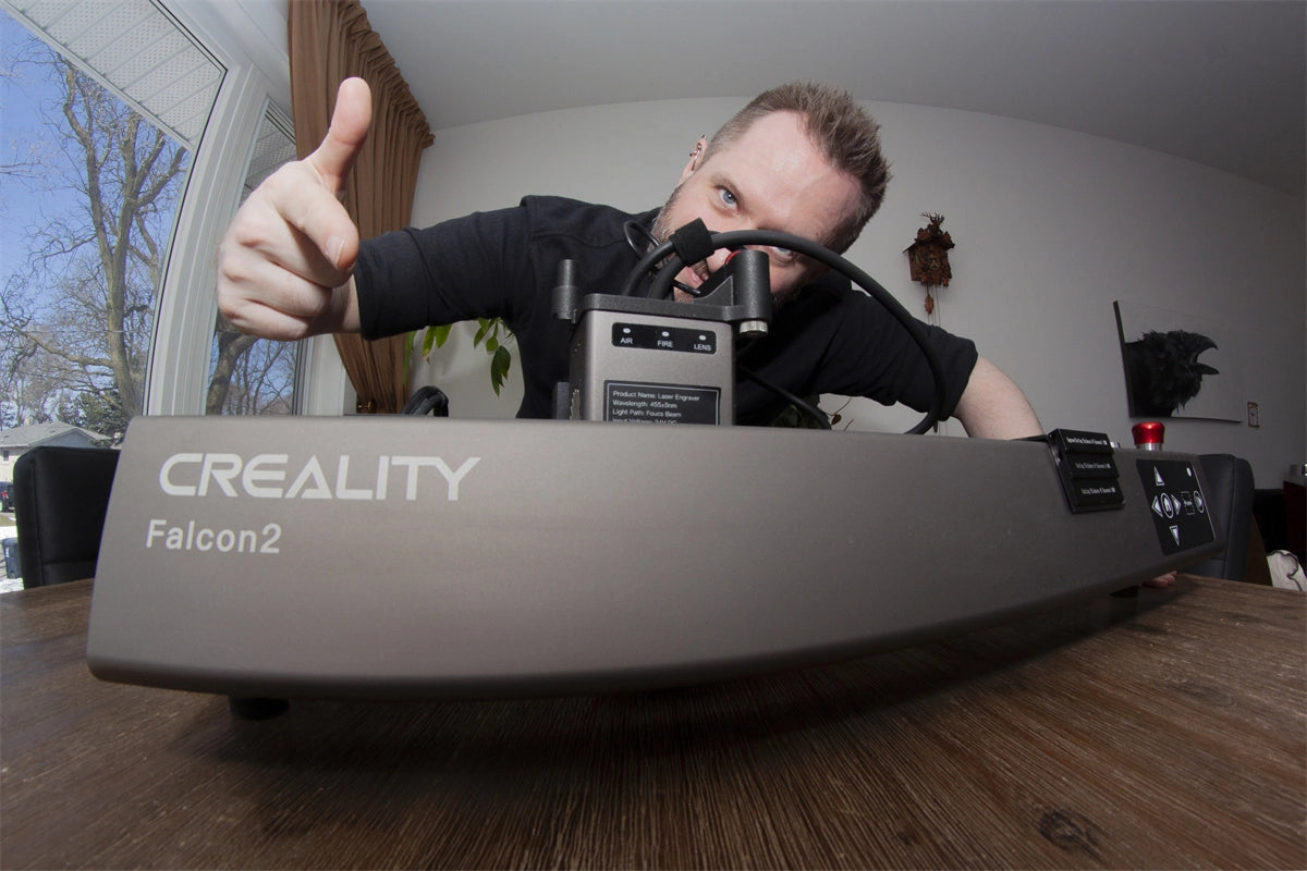 Ryan's DIY Creations: A User Story with the Creality Falcon Laser